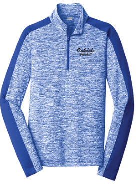 Picture of Sport-Tek® PosiCharge® Electric Heather Colorblock 1/4-Zip Pullover  (ST397)